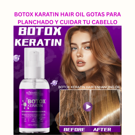 BOTOX KARATIN HAIR OIL